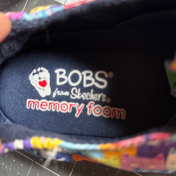 Skechers women’s  Multicolor Cat Sneakers “Bob’s” size 9US/39EU - Picture 8 of 8